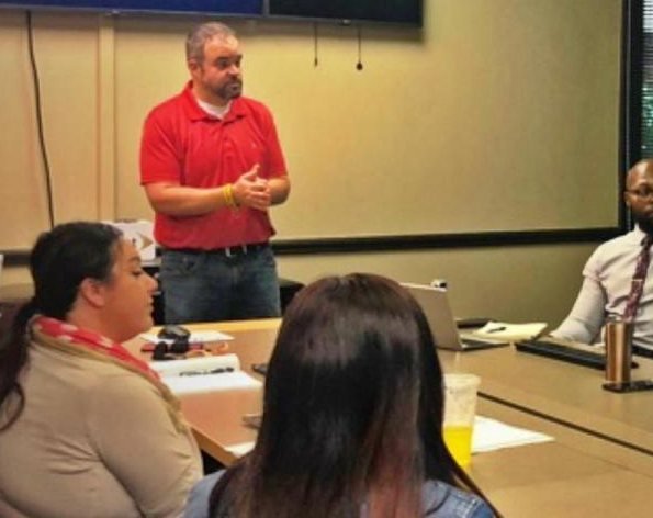 Jim Cripps leading a leadership development session