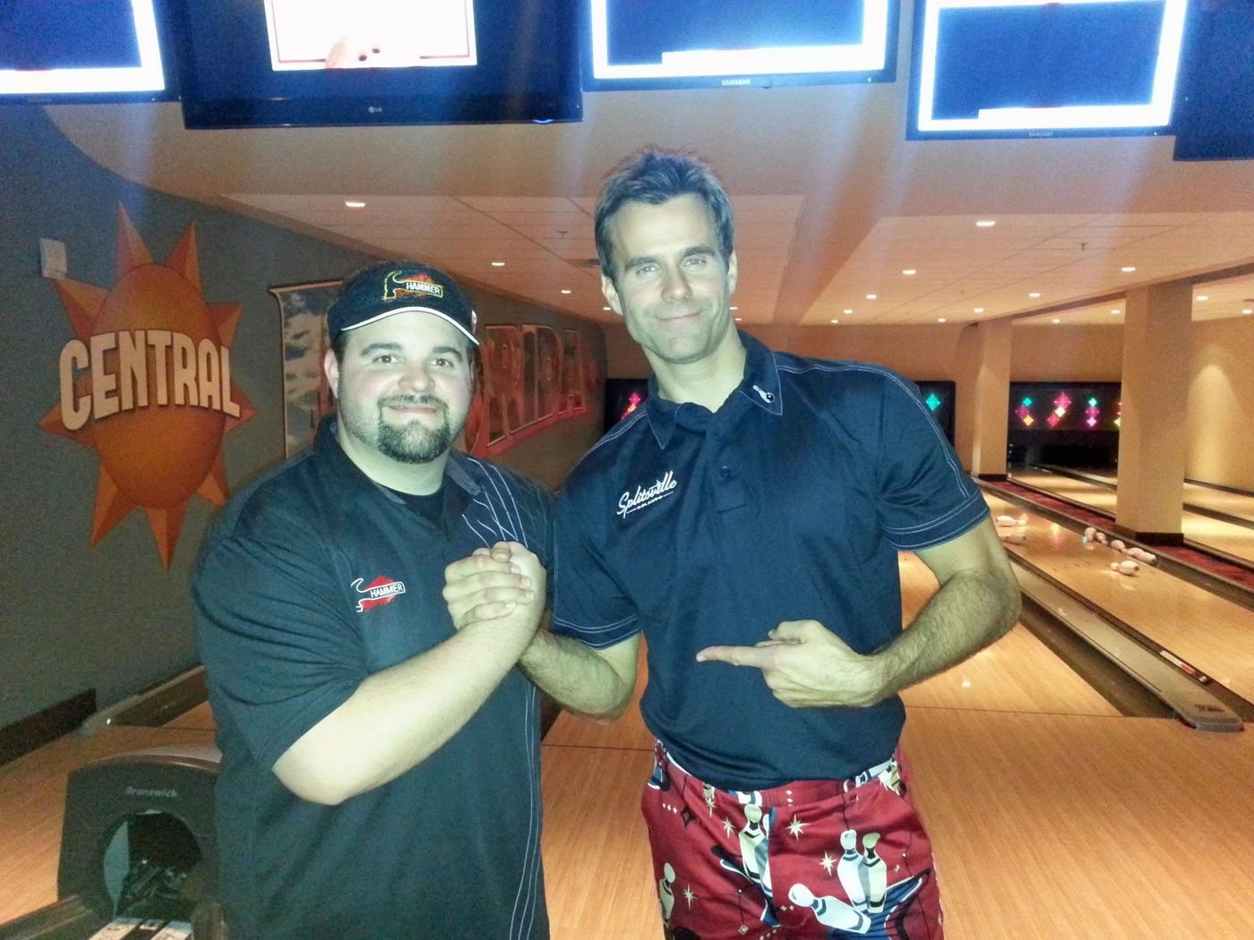 Jim Cripps with Good Morning America host Cameron Mathison